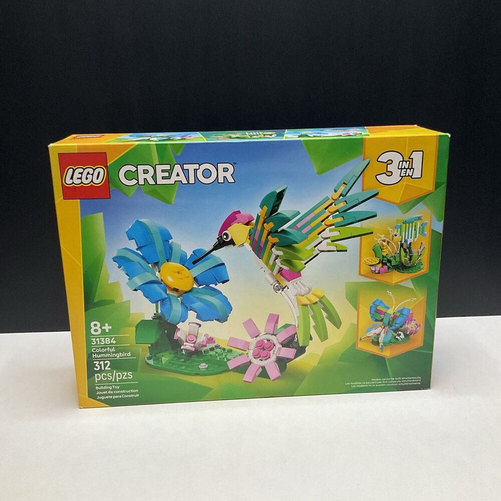 LEGO 6585559 Creator 3 in1 Wild Animals: Colorful Hummingbird 31384